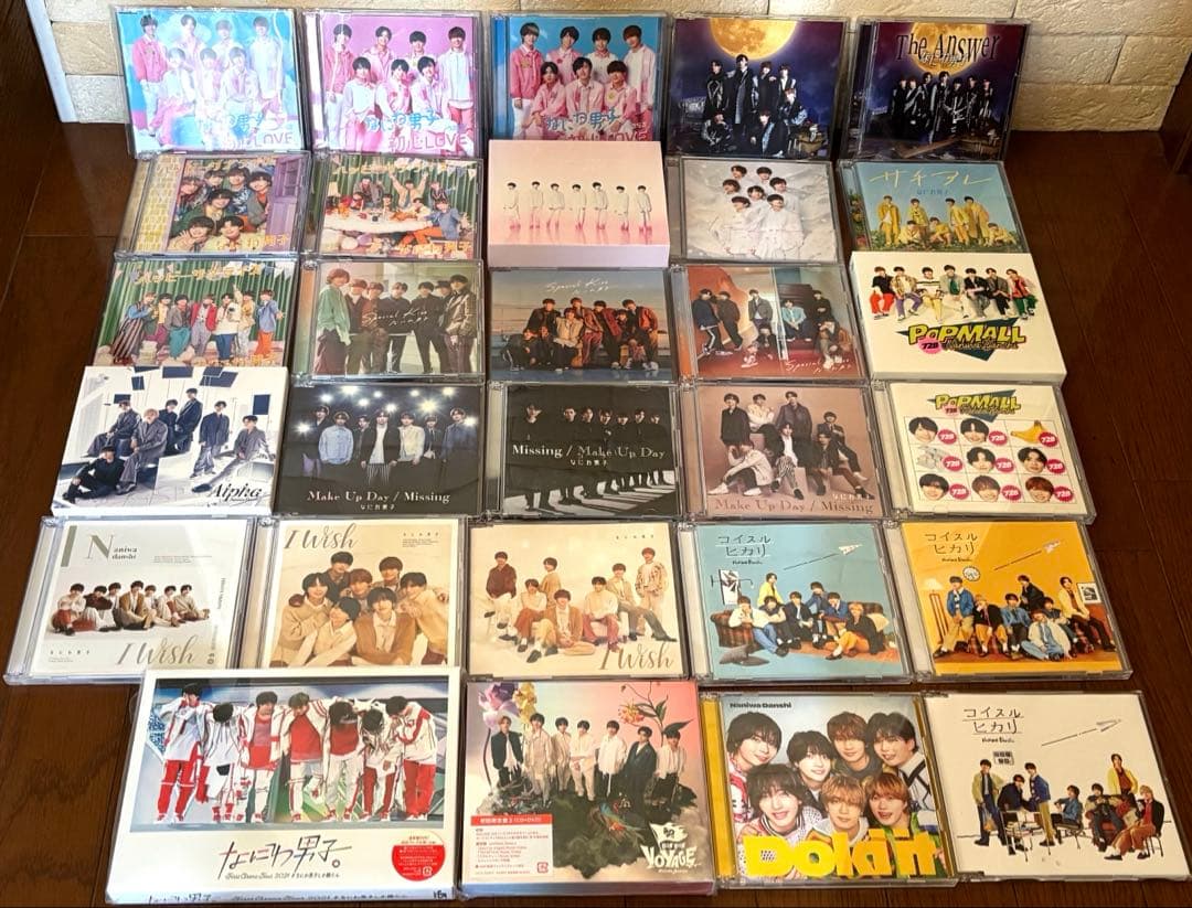 なにわ男子 グッズまとめ売り ペンライト CD ライブDVD 購入者特典