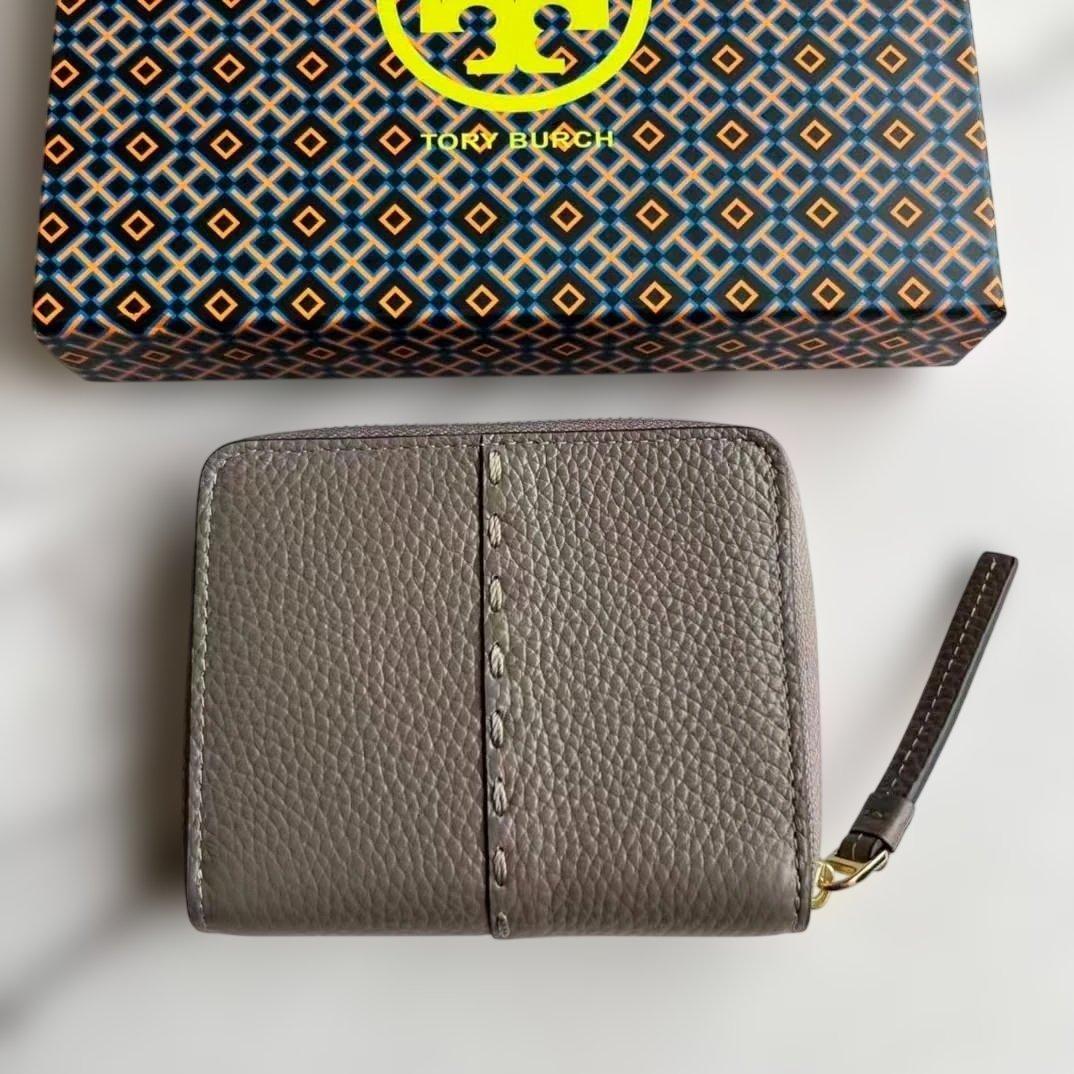 早い者勝ち！グレー 二つ折り財布