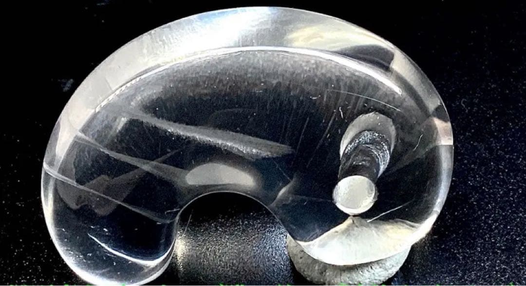 ✳ガネッシュヒマール水晶*勾玉の超最高峰　◆2度と入手は無理でしょう　鑑別書付‼️