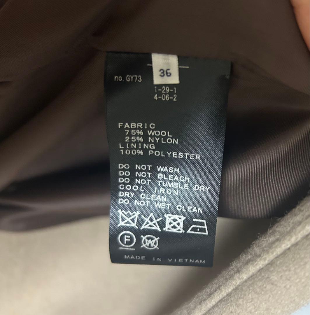 IENA イエナ MANTECO オーバーチェスターコート　36