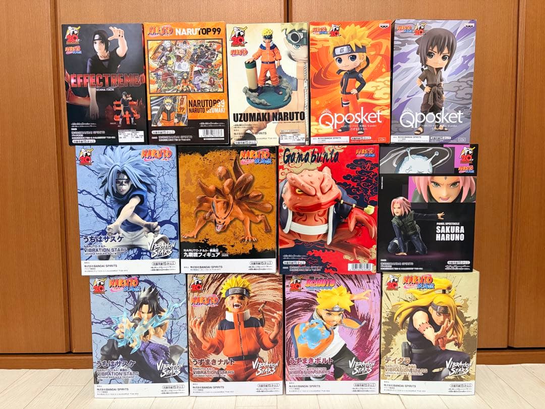 NARUTO ナルト フィギュア １３体セット　未開封　４１