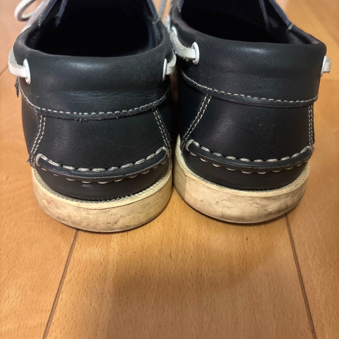 パラブーツBIRTH　MARINE（ネイビー）デッキシューズ