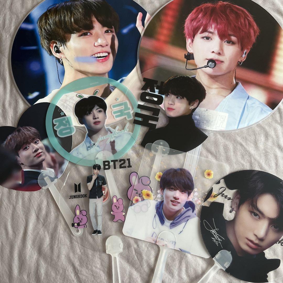 BTS ジョングク うちわ ☆おまけ付き☆