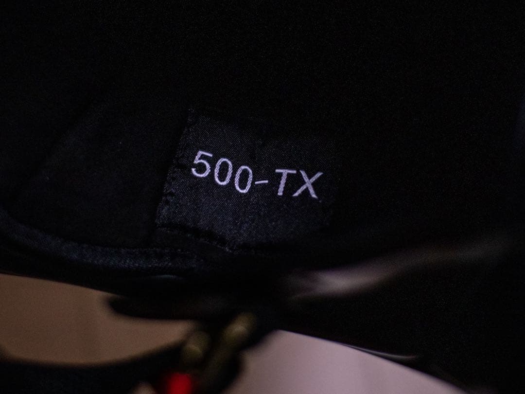 XL 極小帽体　500tx スモールジェット　アイボリーエイジング黒フレア