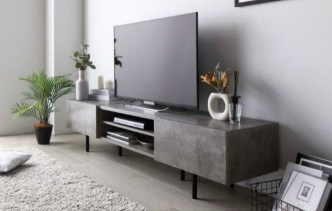 RASIK ストーングレー テレビ台 150cm