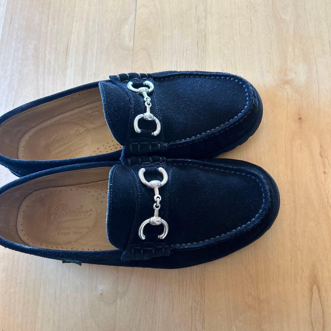 【別注】＜Paraboot＞ SUEDE BIT LOAFER ビットローファー