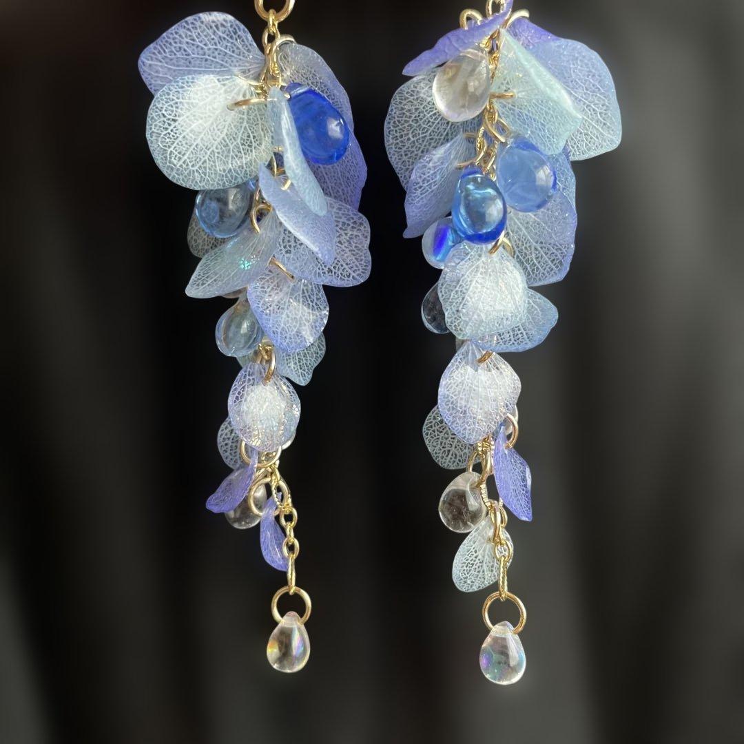 りん5ページ　ハンドメイドイヤリング4点