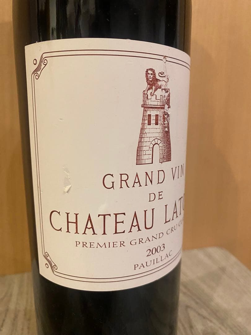 Chateau Latour 2003 シャトーラトゥール　セラー保管