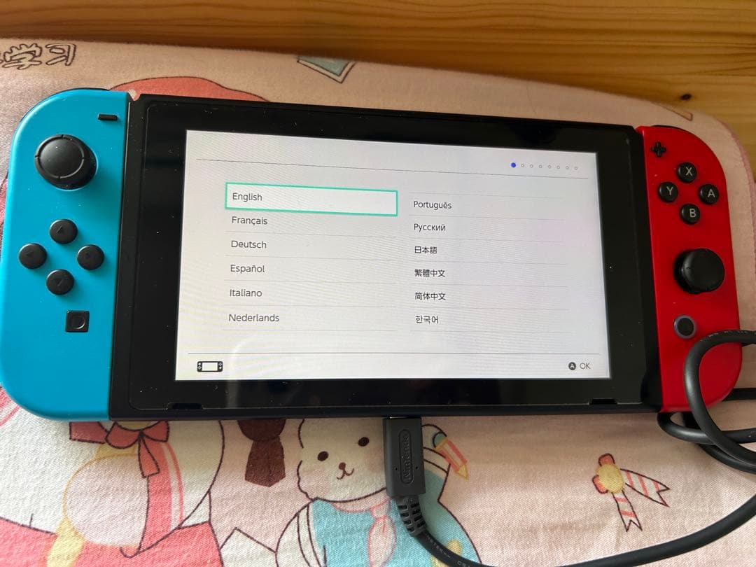 【断捨離Nintendo Switch 青/赤 本体写真についてるものになります