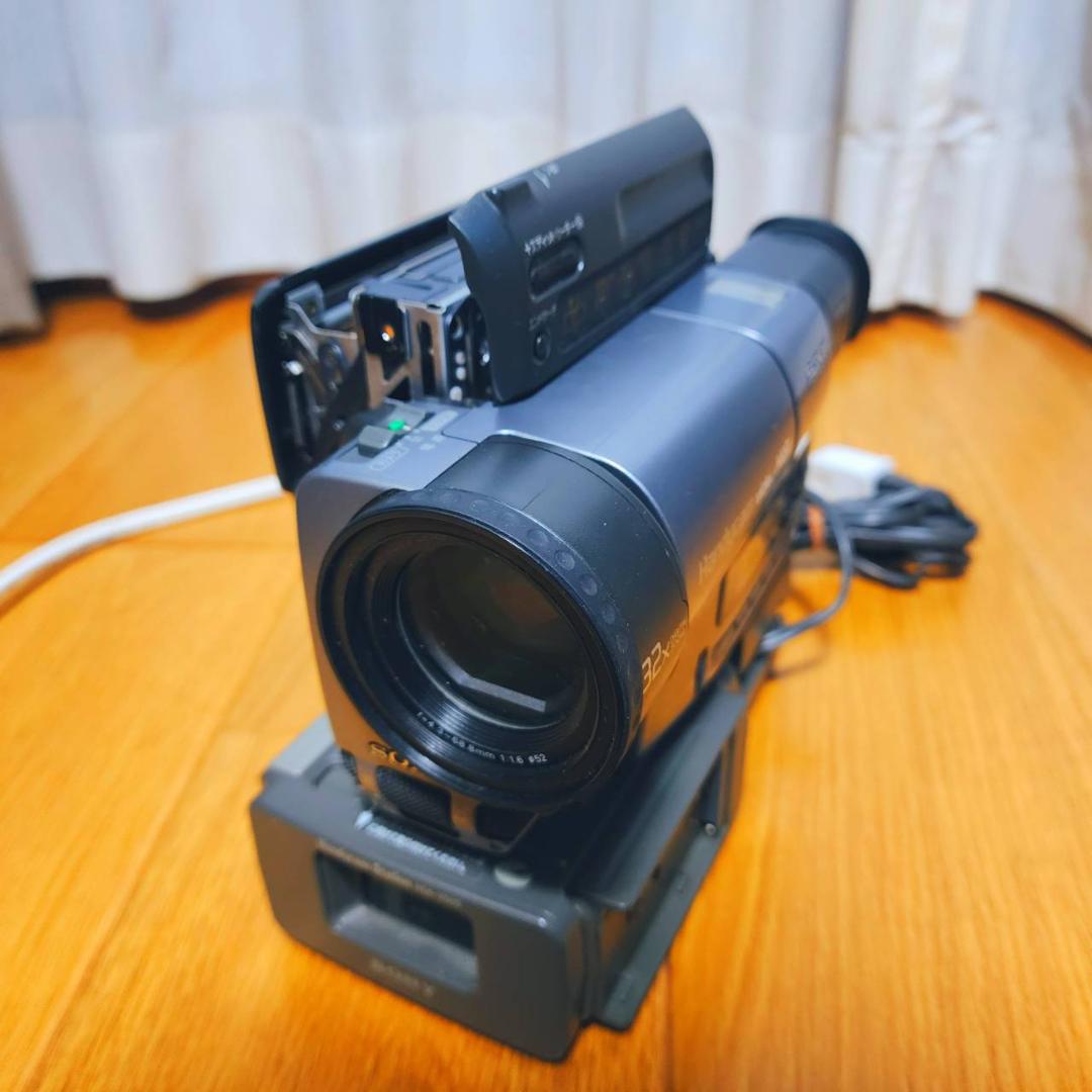 【動作確認済】SONY Hi8 高画質 ビデオカメラ CCD-TR3000 一式