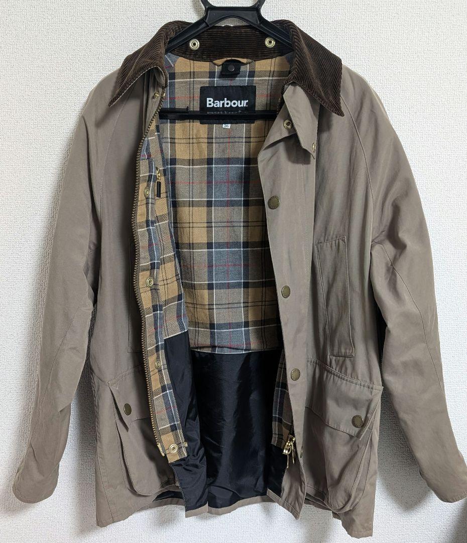 【極美品・日本限定・超希少】Barbour OS BEDALE グレー 36