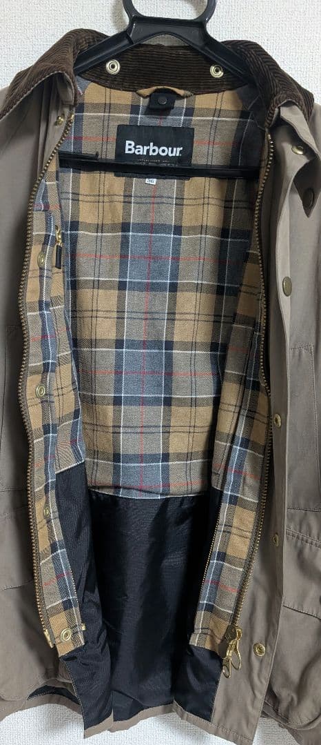 【極美品・日本限定・超希少】Barbour OS BEDALE グレー 36