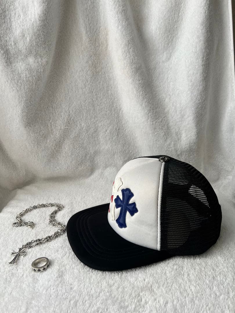 トリコロールトリプルクロストラッカー キャップ （CHROME HEARTS）
