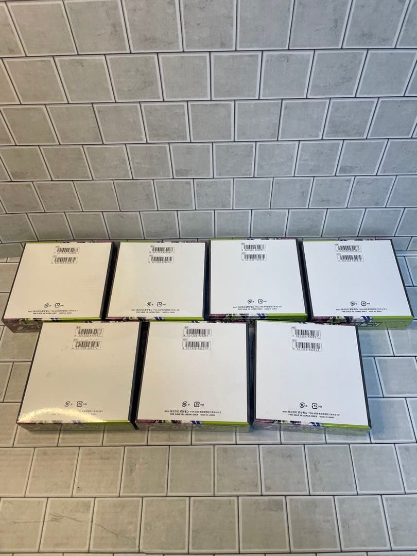 ポケモンカードゲーム ムニキスゼロ BOX未開封品シュリンク付き7個セット