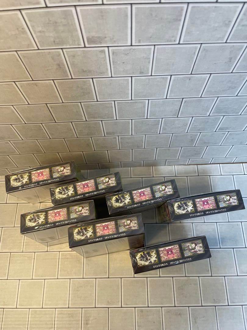 ポケモンカードゲーム ムニキスゼロ BOX未開封品シュリンク付き7個セット