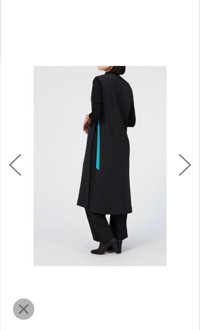 新品　Perfume Closet Long Gilet / Time Warp