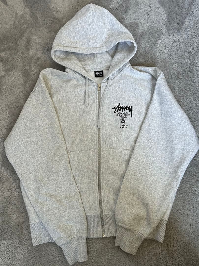 STUSSY World Tour Hoodie 2023 L 美品