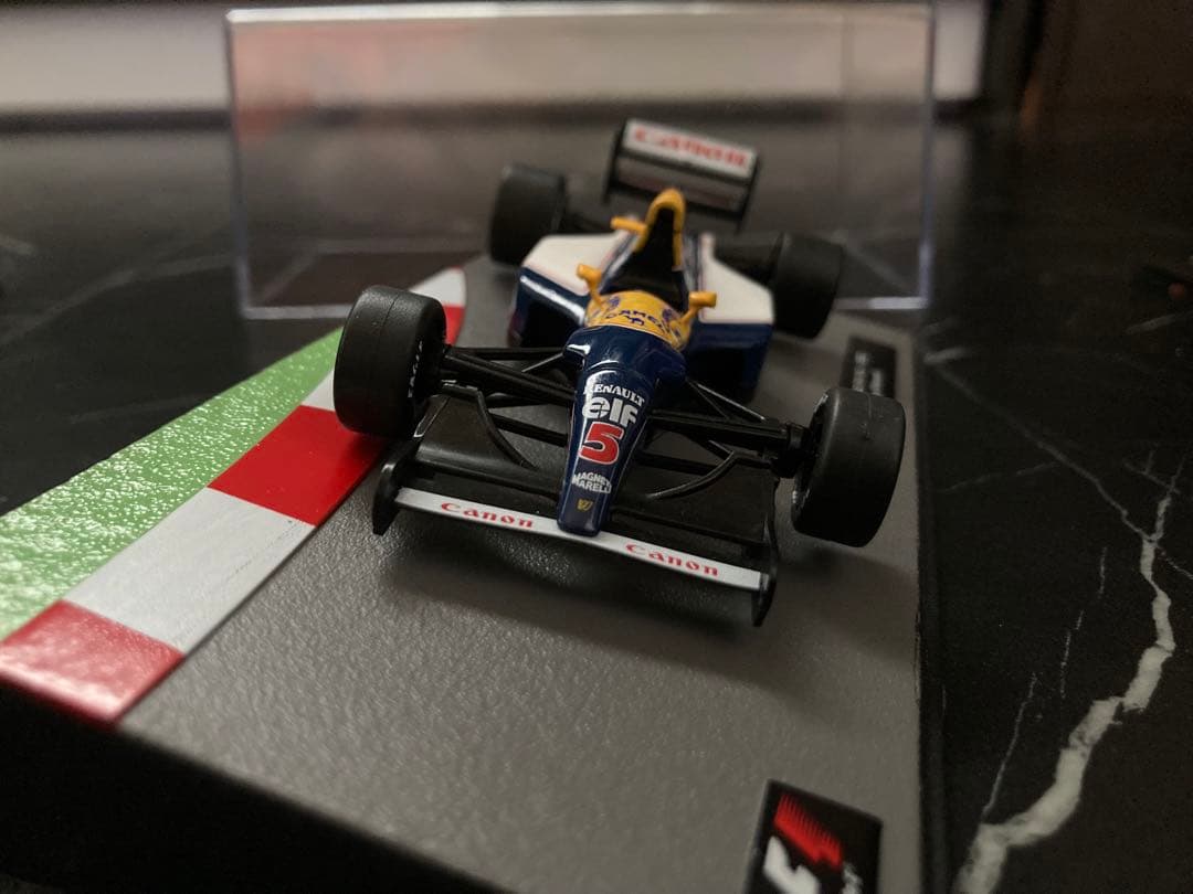 F1マシンコレクション ウィリアムズ　FW14B キャメル仕様　マンセル