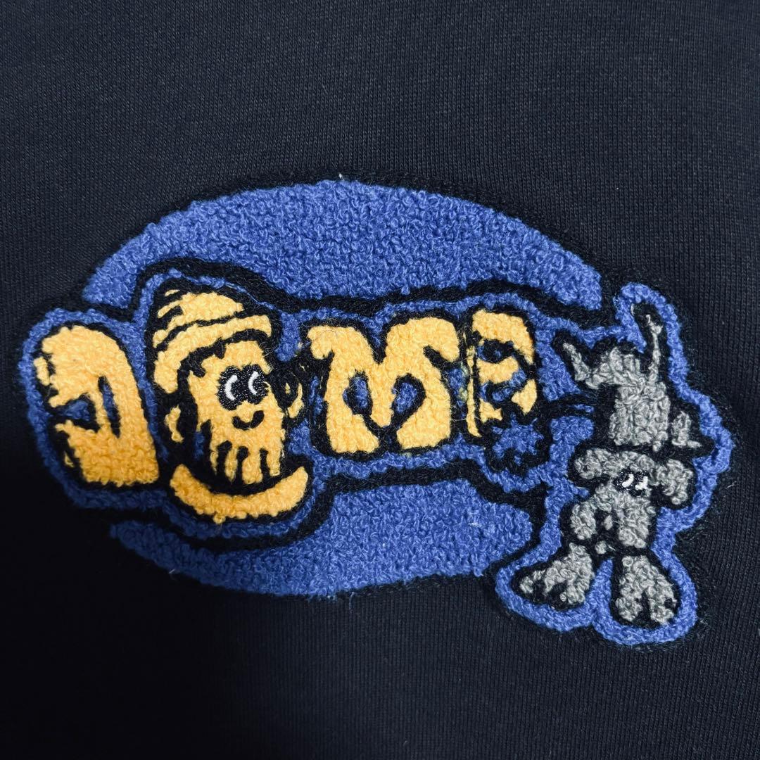 【希少デザイン】DIME ダイム　パーカー　Lサイズ　センターパイルロゴ　レア