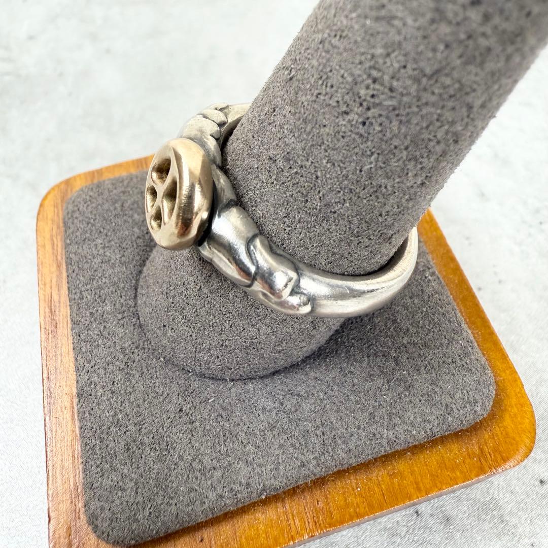 BO'S GLAD RAGS ボーズグラッドラグス ピースサインリング シルバー