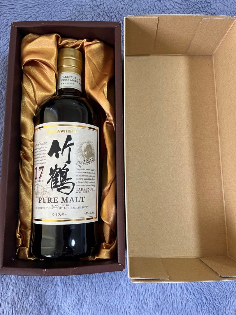 竹鶴 17年 ピュアモルト 700ml 未開栓