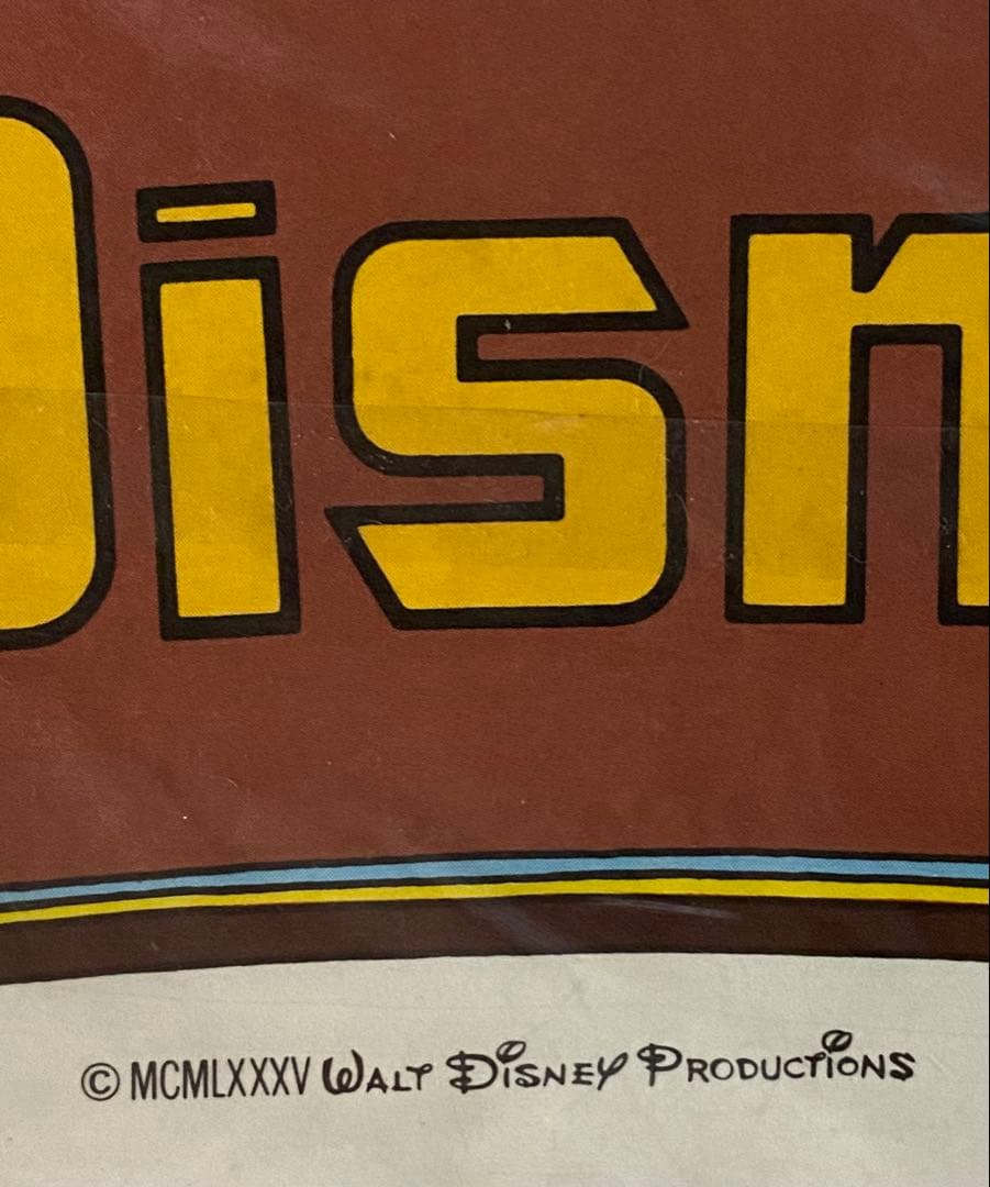 〈希少〉東京ディズニーランド マップ　ポスター 1985年Productions