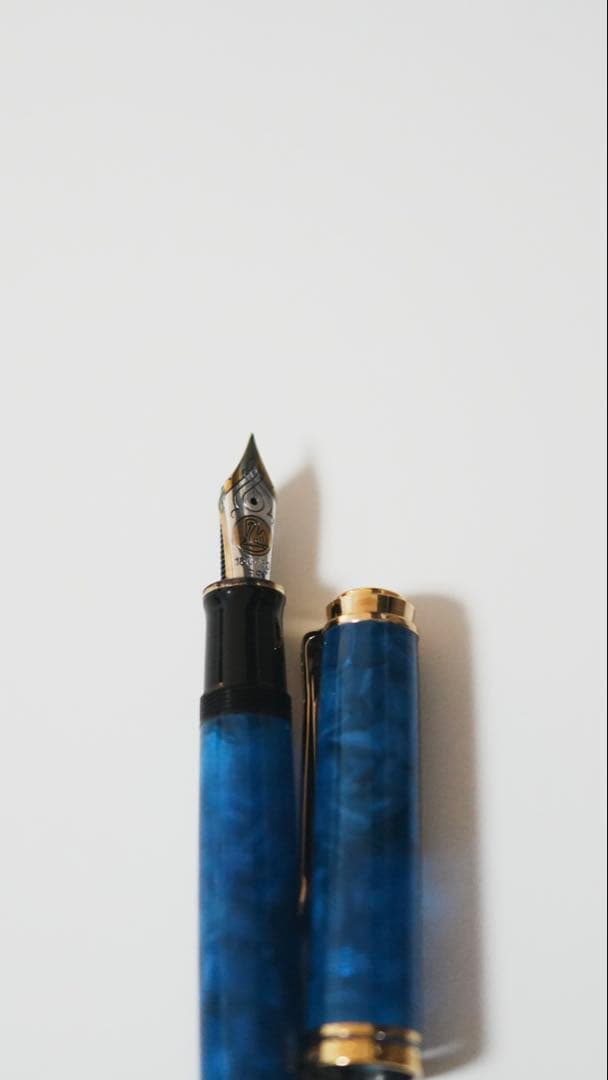 【極美品】ペリカン 特別生産品 スーべレーン　M800 ブルー・オー・ブルー