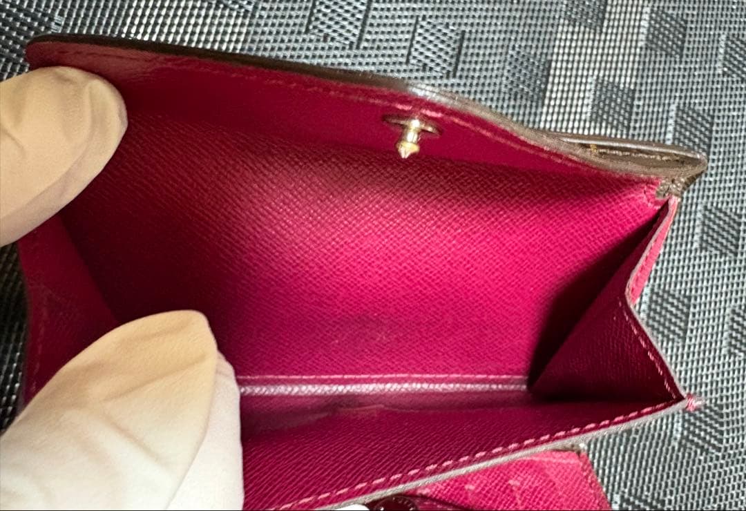 さ*ん様 超極美品　Louis Vuitton 三つ折り財布 ブラウン/ピンク