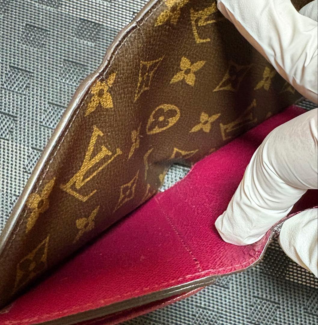 さ*ん様 超極美品　Louis Vuitton 三つ折り財布 ブラウン/ピンク