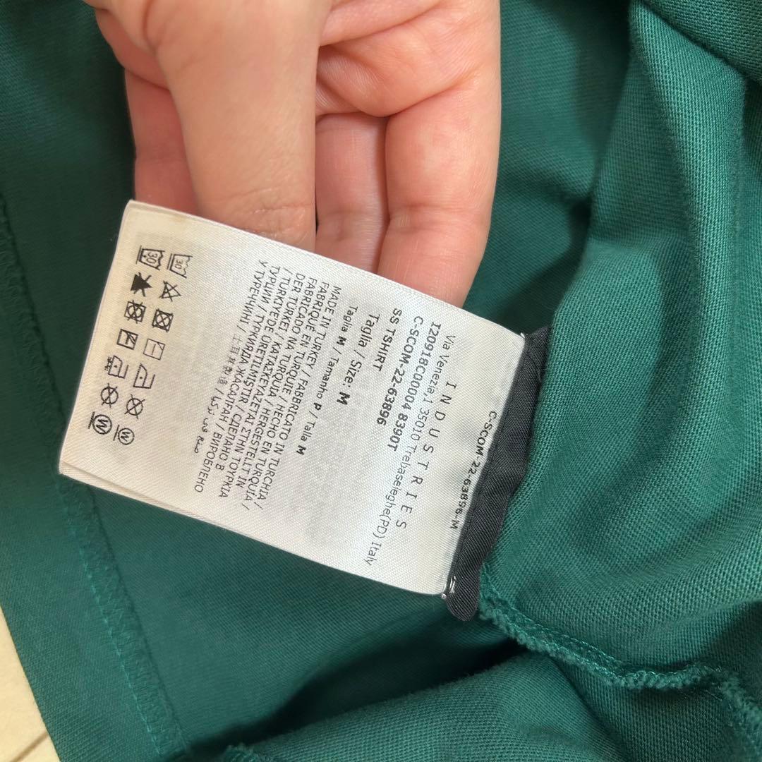 MONCLERモンクレール緑Tシャツ メンズTシャツ