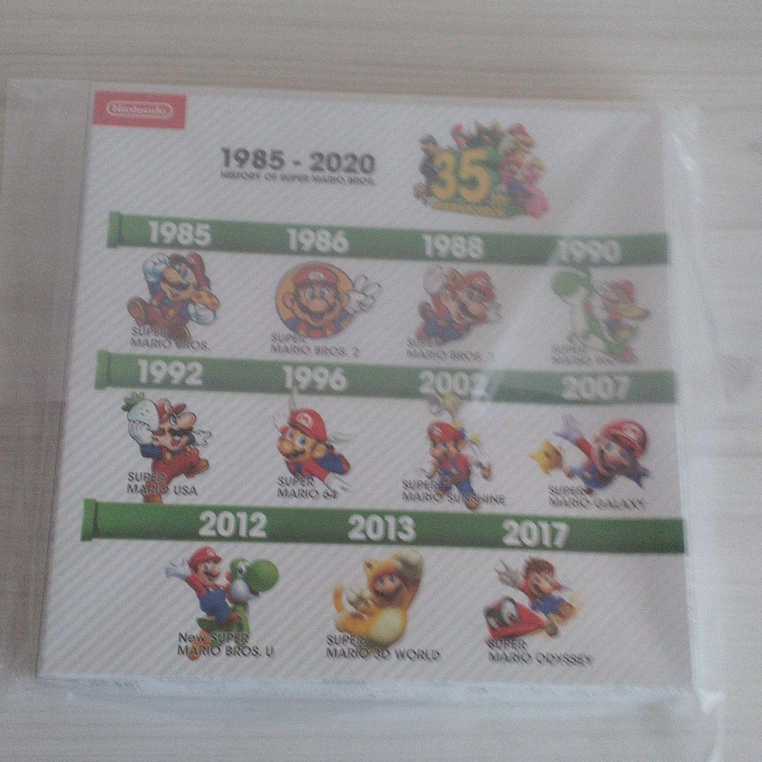 スーパーマリオブラザーズ　35周年ピンバッジ　フルセット