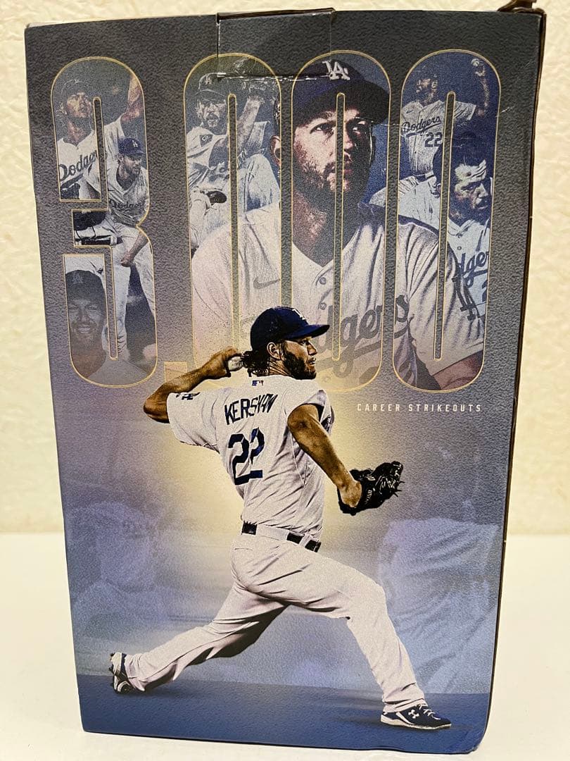 クレイトン・カーショウ　ボブルヘッド 3000奪三振ドジャーズ限定非売品