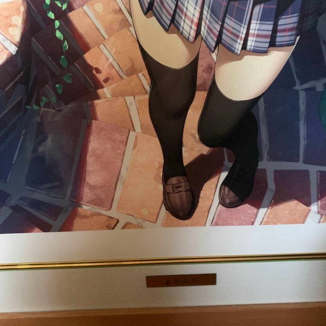 7*i様 カントク「よりみち」額装 版画