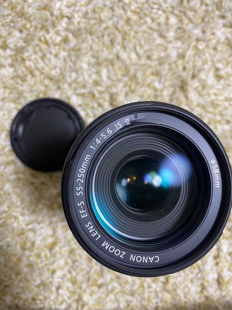 純正Canon EF-S 55-250mm ズームレンズ