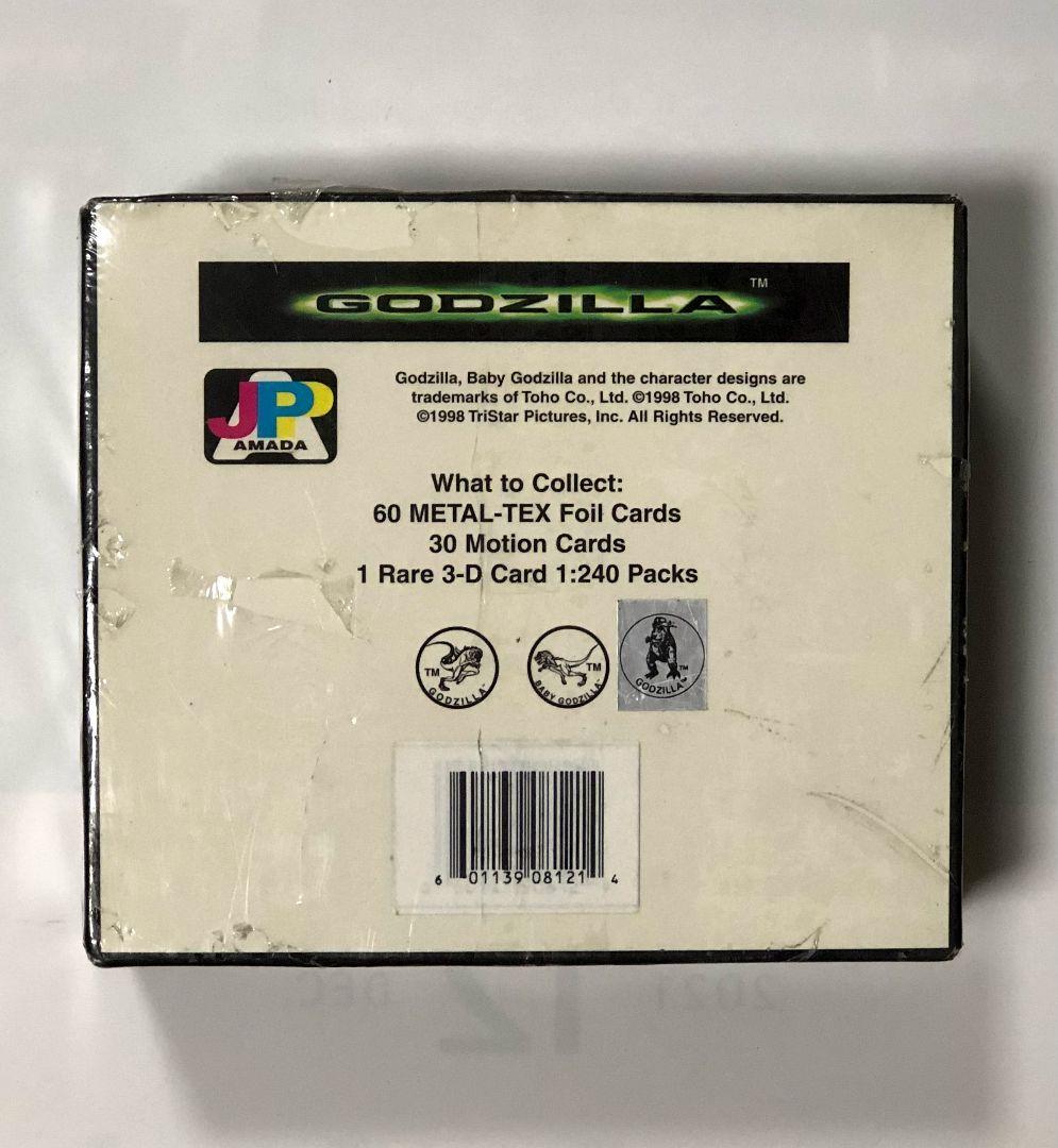 新品未開封2box ゴジラ ザ・ムービー プレミアムトレーディングカード