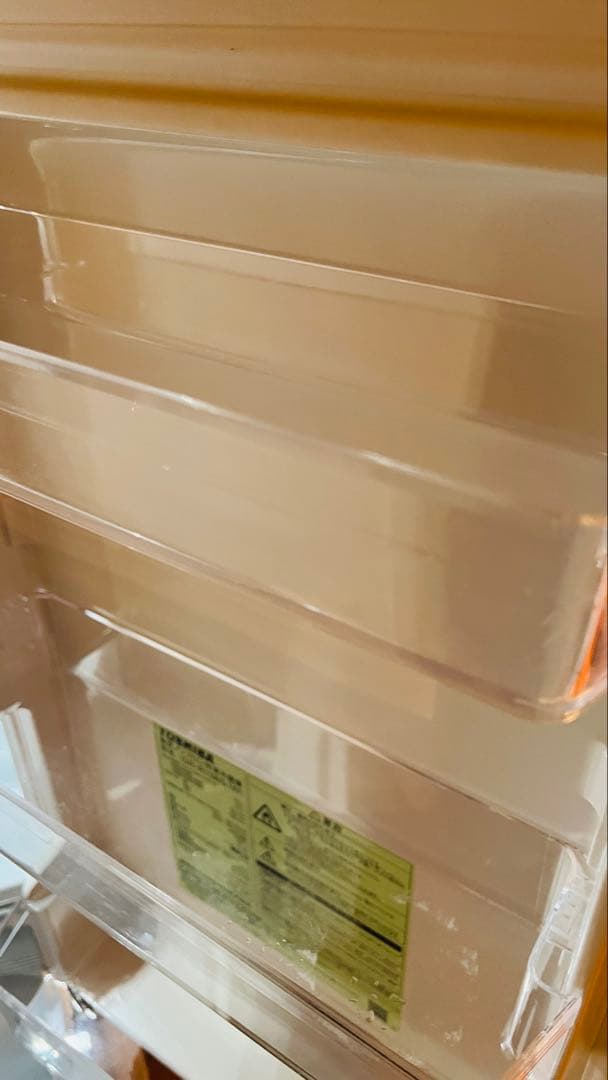 【美品・使用5ヶ月のみ】東芝 冷凍冷蔵庫153L GR-R15BS(W)20年製