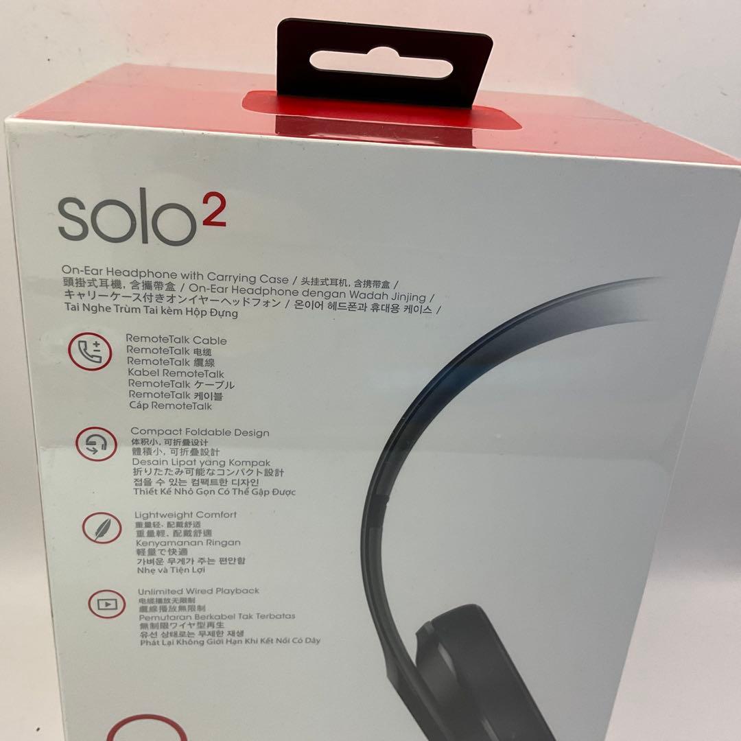 未開封品Beats by Dr Dre SOLO2 WIRELESS BLACK