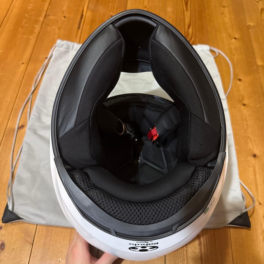 Kabuto シューマ フルフェイス ホワイト 純正ブルーシールド付き