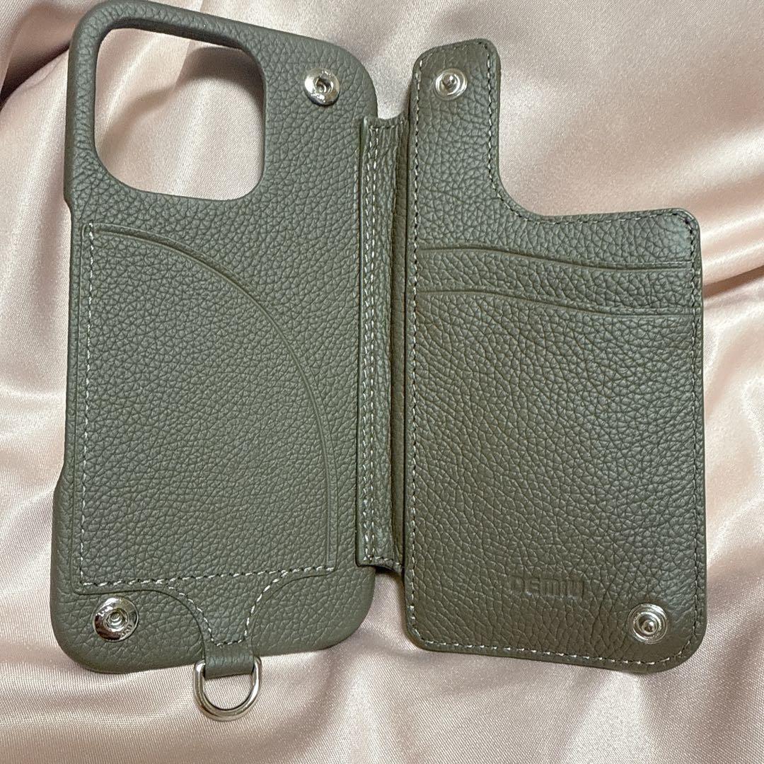 デミウ デミュウ DEMIU iPhone16pro レザー ケース