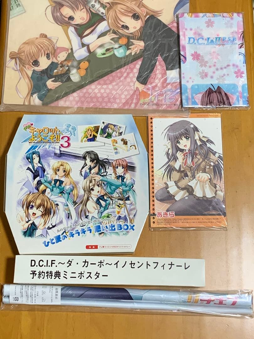 未使用　アニメ・ゲーム等グッズ、予約特典、限定特典　70点以上まとめ売り