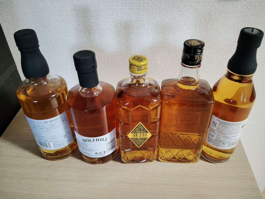 最終値下げ　お買い得　ウイスキー 5本セット
