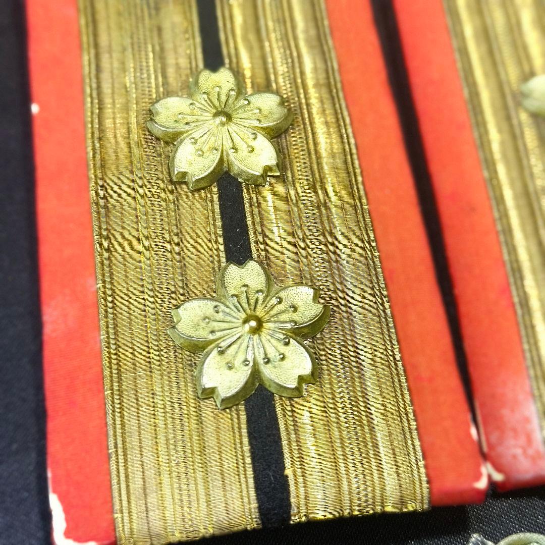 大日本帝国海軍 軍医少佐小泉武英 肩章 本物 時代物 大正ロマン 蒐集家放出珍品