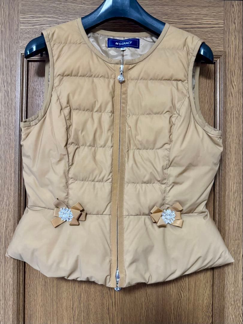 エムズグレイシー❤️カタログ掲載ダウンベスト