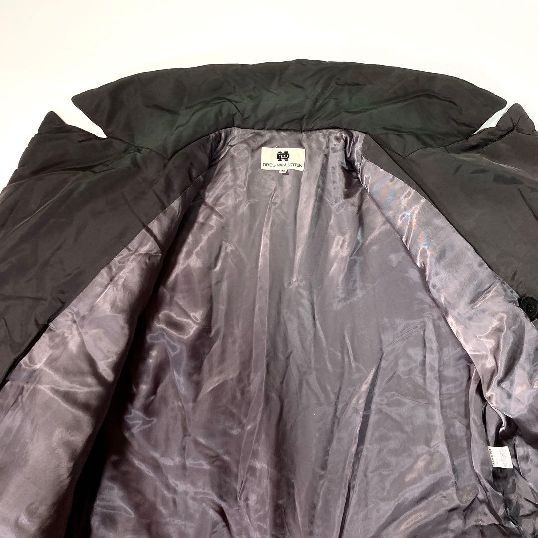 Dries Van Noten ダブルロングコート 中綿 アーカイブ 48