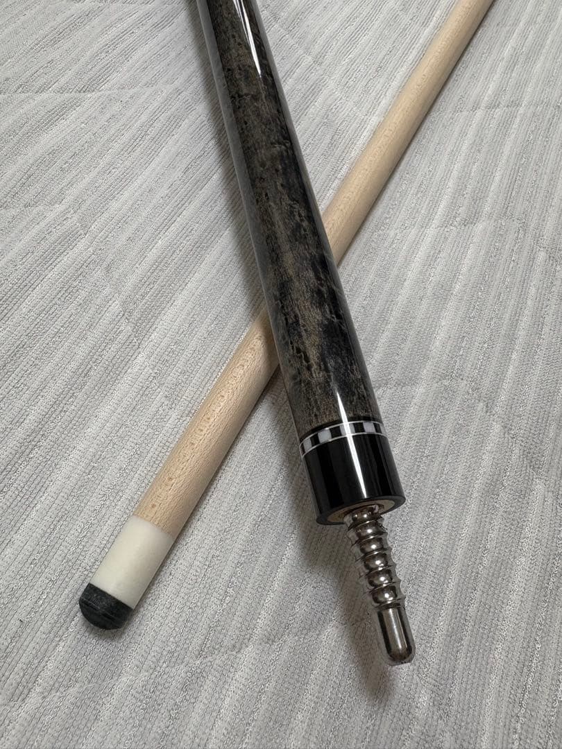 高級材質 タイガーメイプル使用 12.4mm 新品未使用 ビリヤードキュー