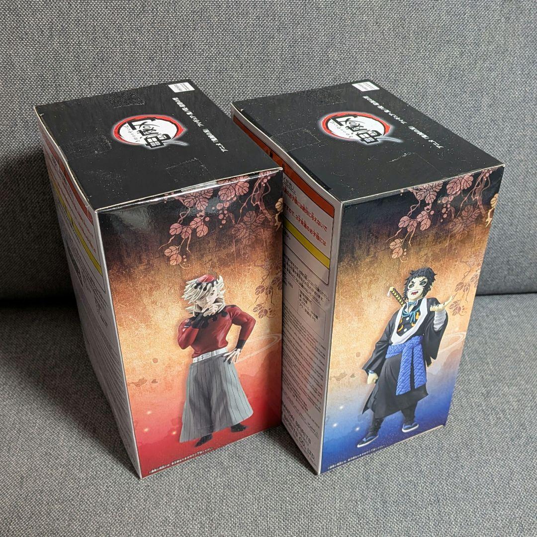 鬼滅の刃　フィギュア　猗窩座　胡蝶しのぶ　童磨　獪岳