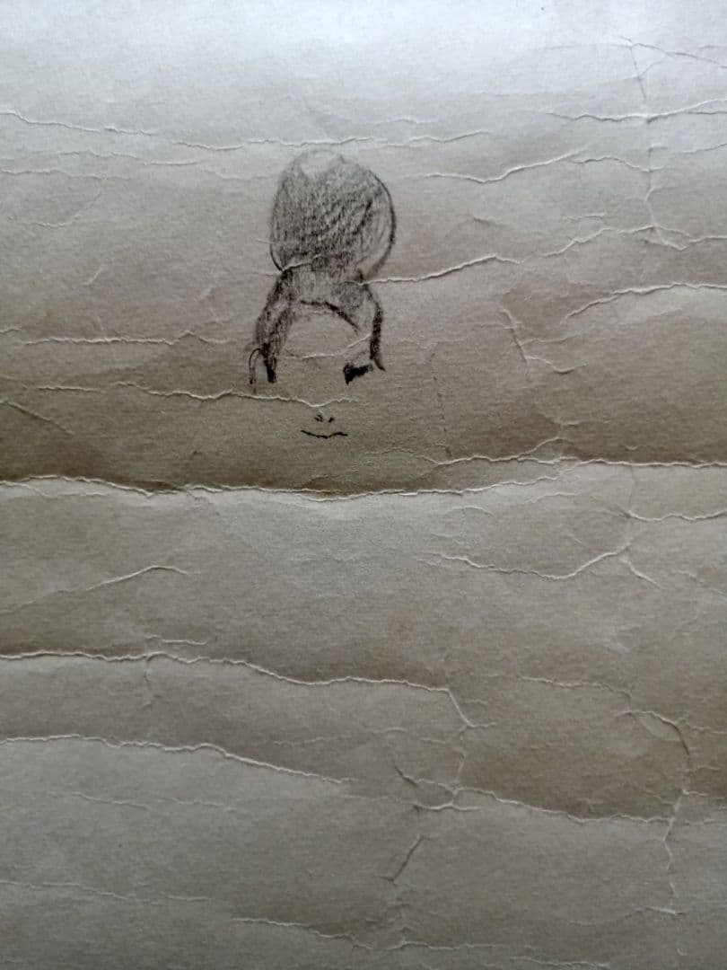 長沢節 ファッションデッサン画 直筆 一点物 真筆品