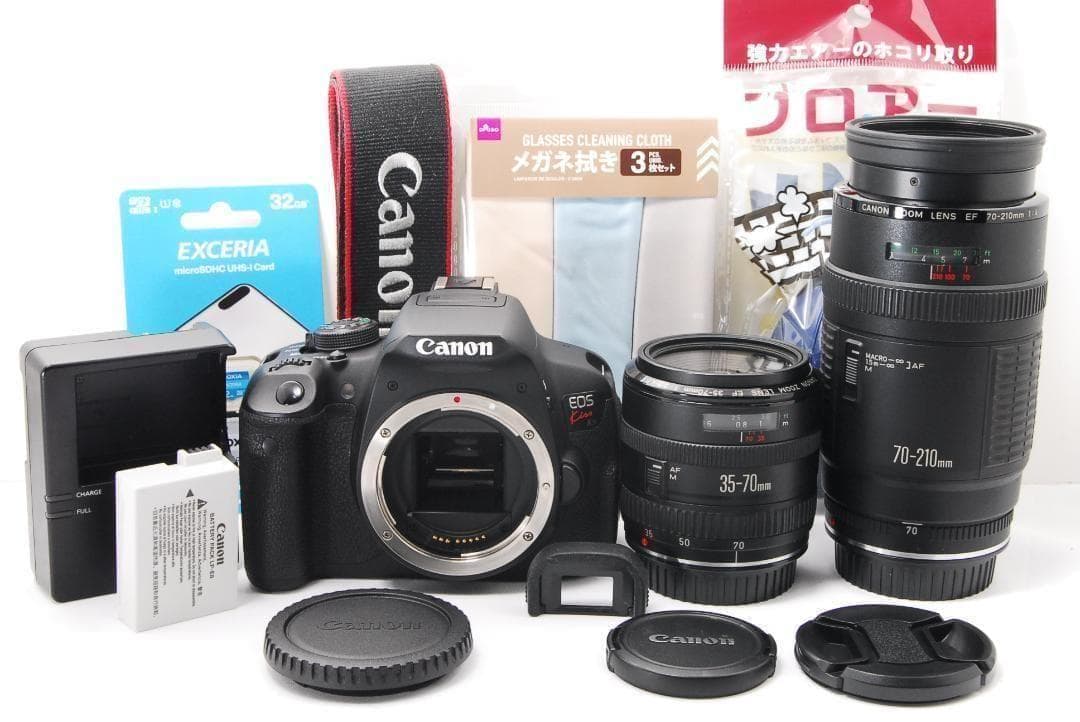 少シャッター数 Canon kiss x7i ダブルレンズセット 画面反転機能