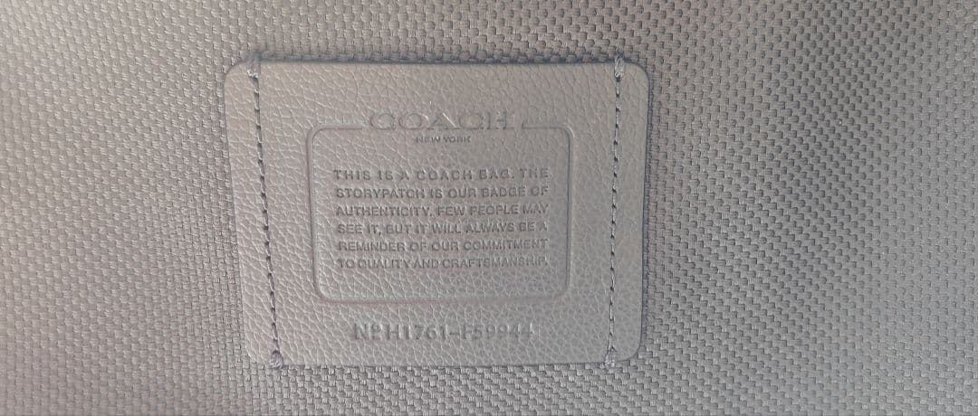 Re:様タグ付、コーチCOACH、ビジネスバッグ、ダークグレー、３WAY