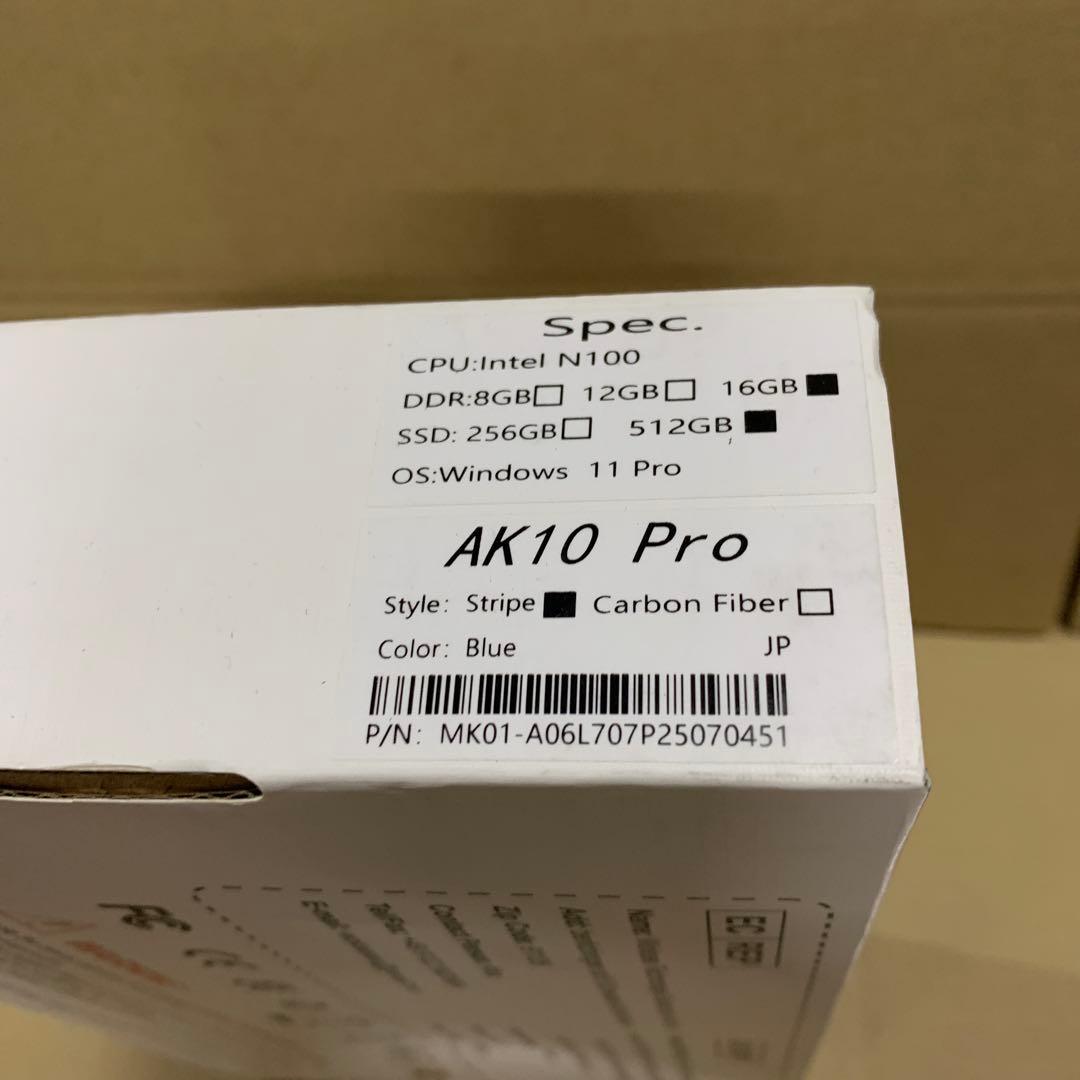 新品AWOWミニpc win11 Pro N100 16GB DDR4 512G